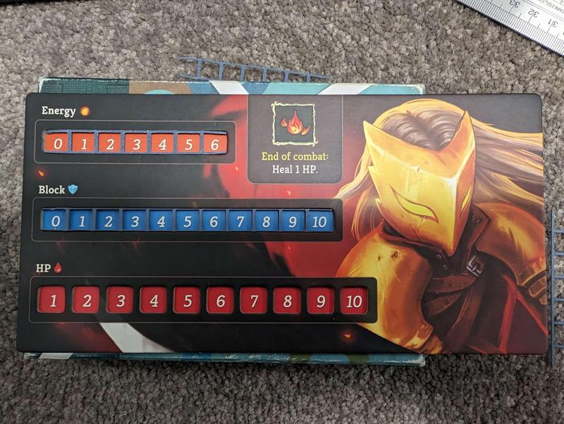 (WIP)Slay the Spire: The Board Game tracker inserts