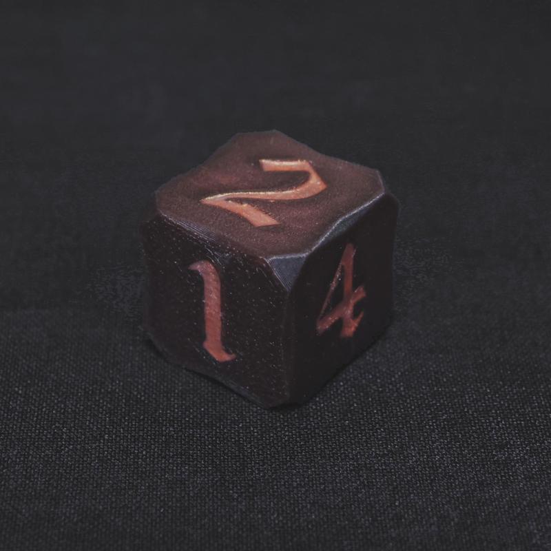 D6 Vintage- Dice - Würfel