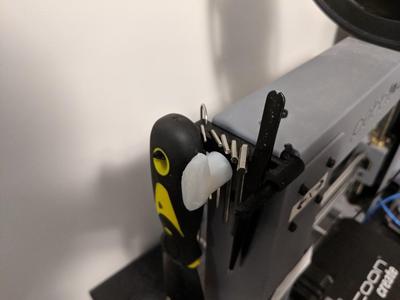 Wanhao Duplicator i3 or Cocoon Create Plus Hex Tool Holder Caddy  (OpenSCAD)
