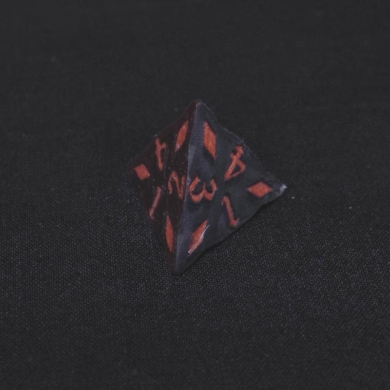 D4 Vintage- Dice - Würfel