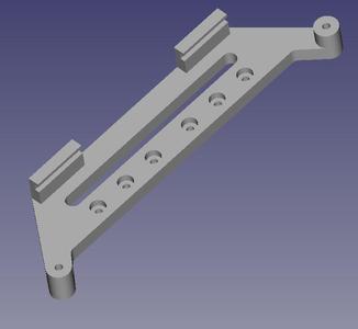 Raised Klipper Expander DIN Mount