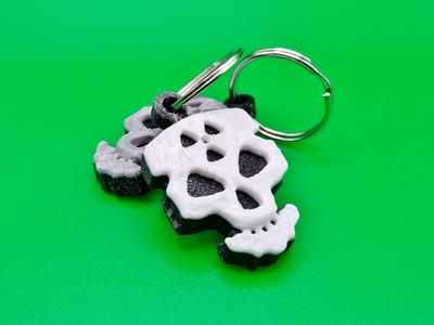 Skull - keychain