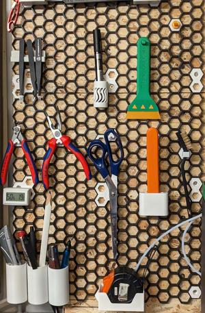 Honey Comb Wall Accessoires