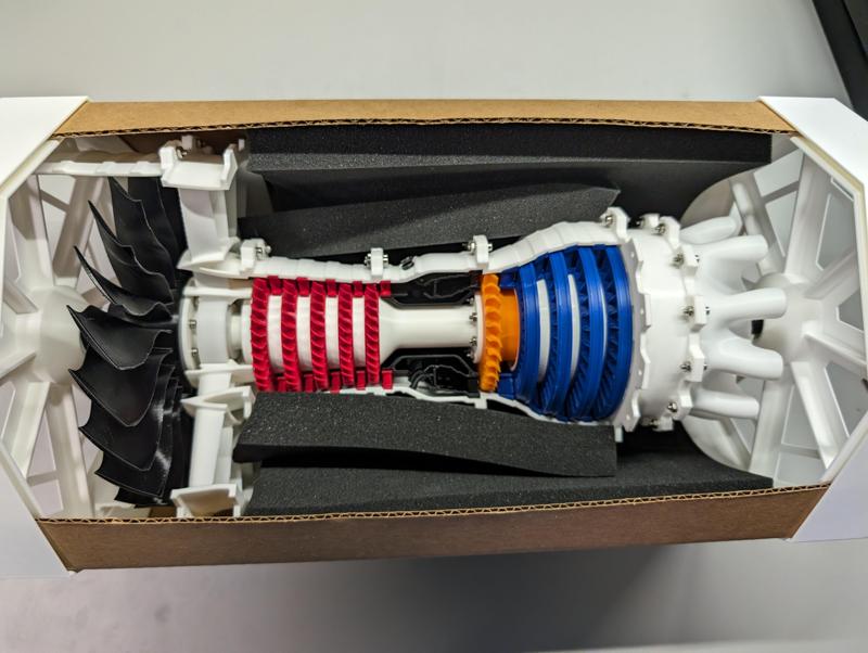 Case for 3D Printable Jet Engine