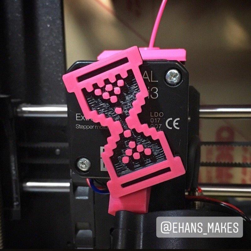 Windows Hourglass Cursor Extruder Visualizer