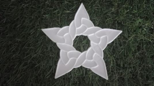 Broche  nudo infinito Estrella