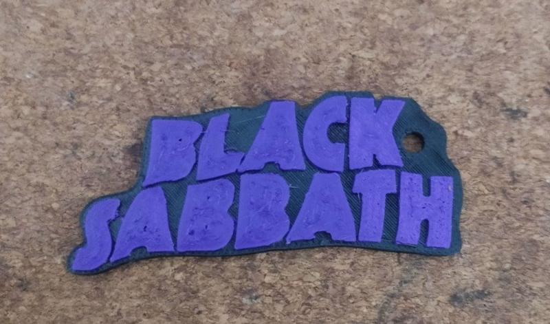 Black Sabbath keychain