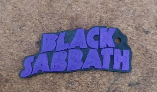 Black Sabbath keychain