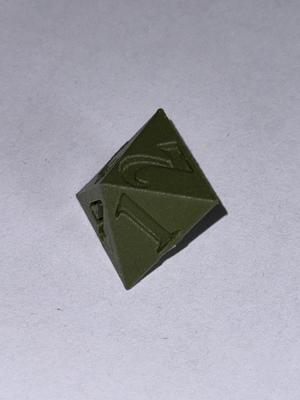 Test triangle dice