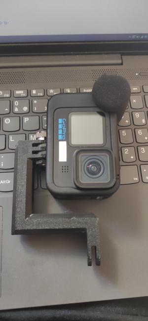 Gopro 10 media mod vertical mount