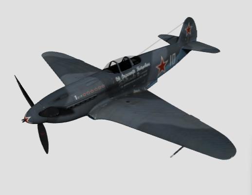 Yak 3e Russian fighter plane