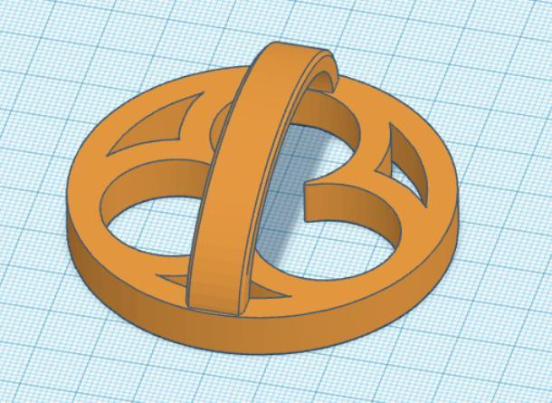 Gothic Trefoil Style Window Imprinting Tool