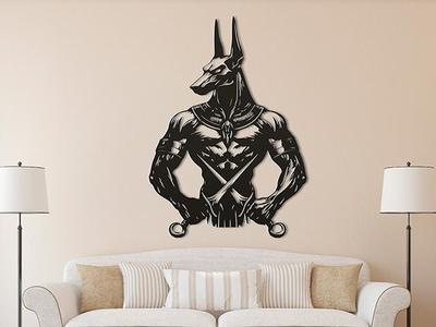 Anubis with daggers