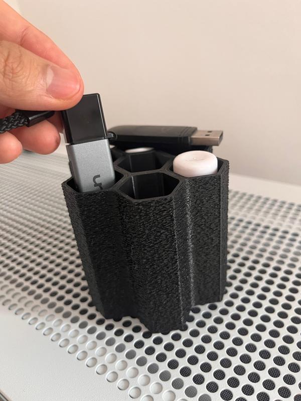 USB or CABLE Organizator Desk