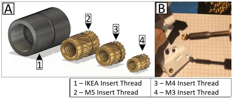 Insert Thread - IKEA, M5, M4, M3