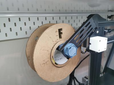 Ender 3 / 2020 Extrusion Diagonal Spool Adapter