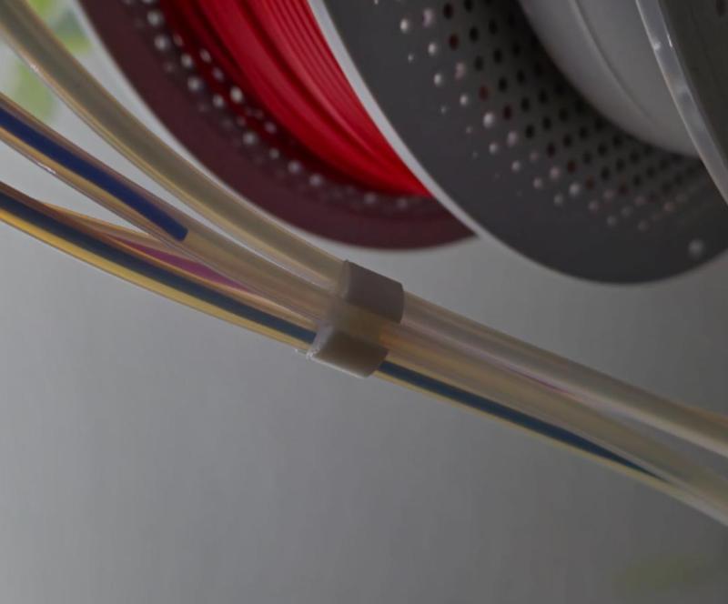 PFTE tube guide clip