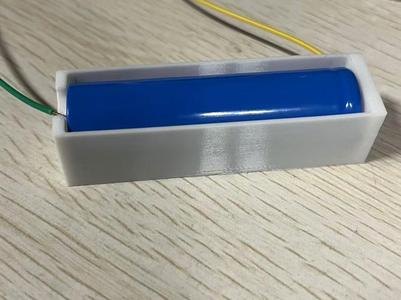 18650 Lithium Battery Case (No Spring or Metal Contact Required)