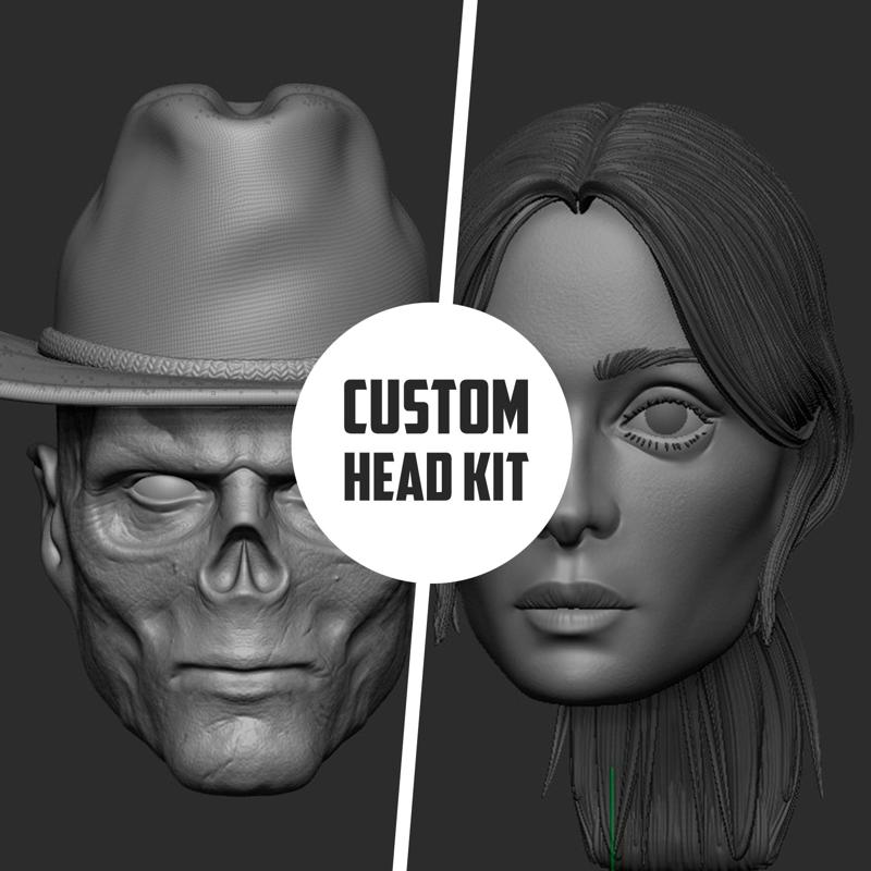 CUSTOM HEAD KIT - FALLOUT