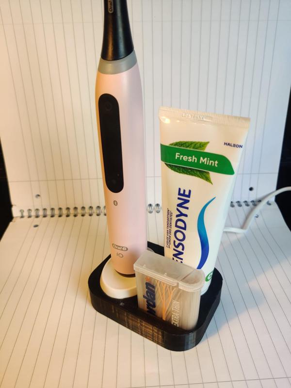 OralB bathroom organizer charger dock