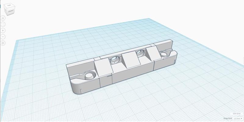 Gantry I3 Y-belt holder