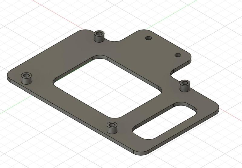 BTT Pi 2 Mount for FLSUN Q5