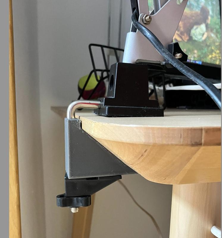 Mount for IKEA TERTIAL engineering lamp - for table IKEA KERHEN