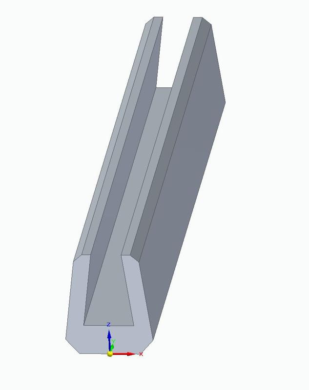 rubber profile for wind deflector aerolift climair