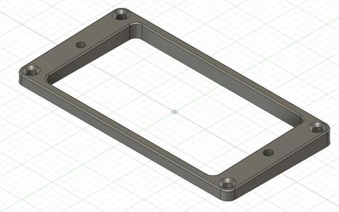 Guitar Pickup Mounting Ring Bridge-side