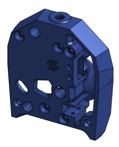 Stealthburner CW2 Body with PC4-M6 ptfe connector and both sensors