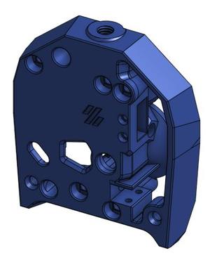 Stealthburner CW2 Body with PC4-M6 ptfe connector and both sensors