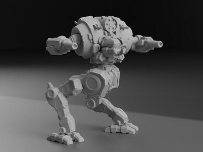UZL-2S Uziel for Battletech