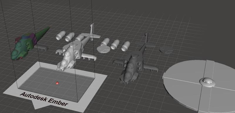 Robotech UN Forces Commanchero Gunship with Amphibious Float attached to hull