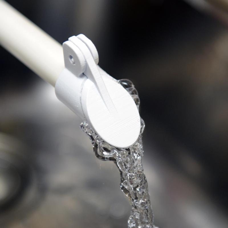 15mm Pipe Flap Valve - prints assembled!