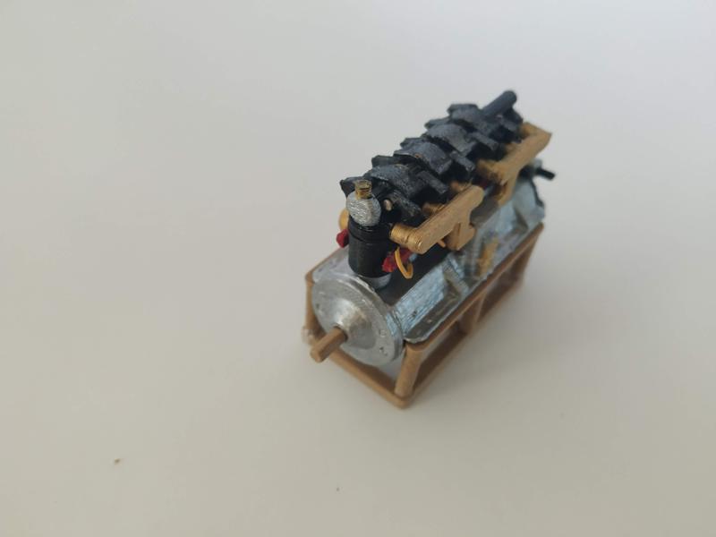 ww1 fighter aircraft collection /  Fascicle 1 of Albatros D.va (engine)