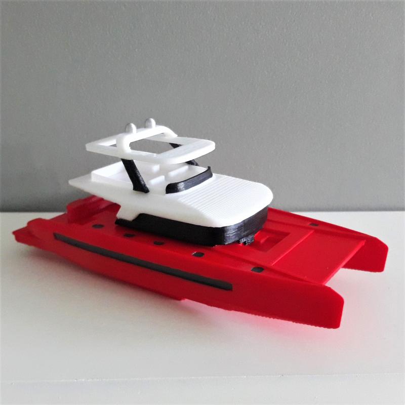 Catamaran yacht
