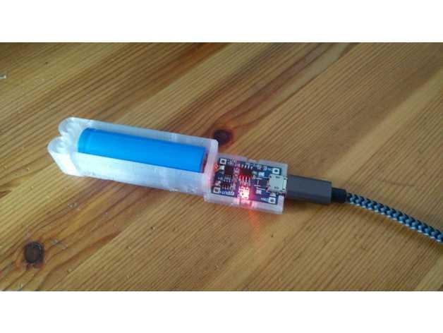 TP4056 based charger for 14500 LiIon cells