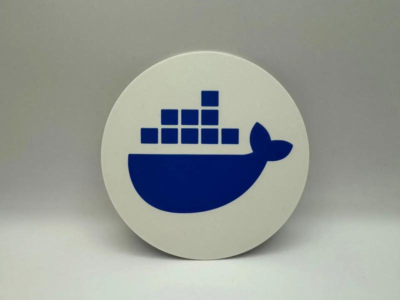 Docker Logo Circle/Coaster