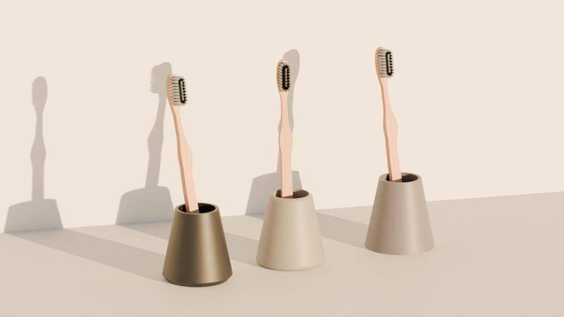 "Tronco de Garófalo" Toothbrush Holder - Home Decoration