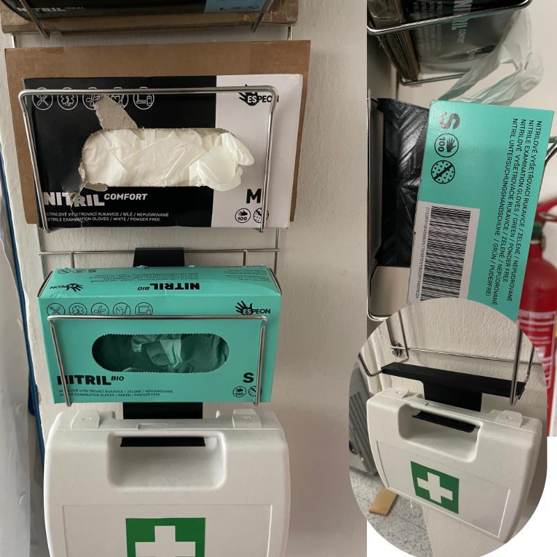 EASY CLICK Gloves and Med kit holder-bracket