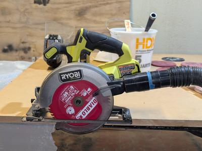 Rigid Shop Vac to Ryobi Circular Saw Adapter (45mm to 41mm)