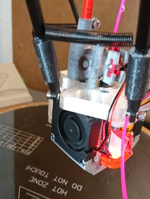 Hotend / Effector for Kossel / Delta Printer inc. BL Touch and Zesty Nimble