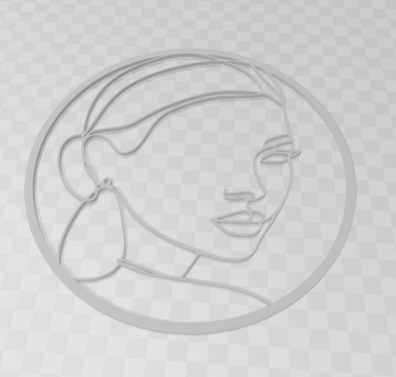 WALL DECORATION -WOMAN