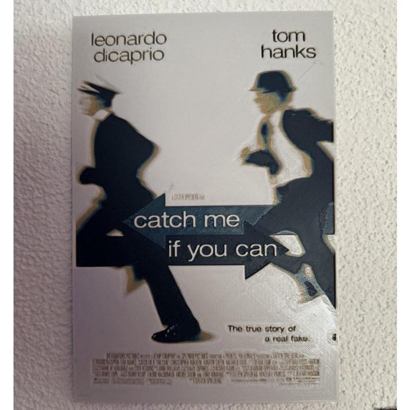 Catch Me If You Can Poster Print