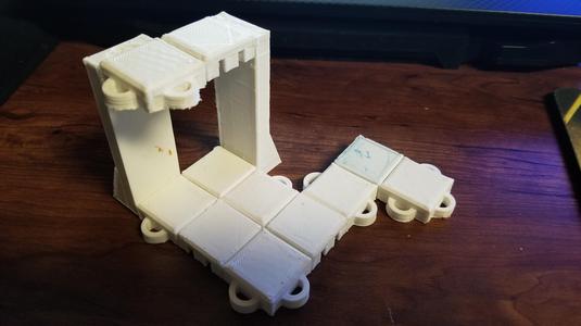 D&D Snap Grid Floor and Wall Tiles