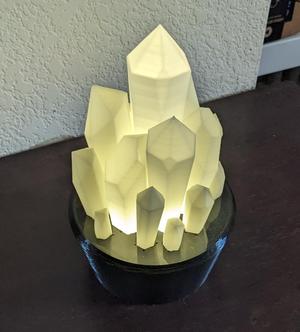 Magical Crystals Lamp