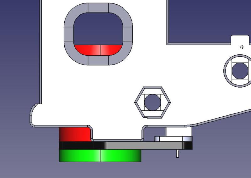 Beacon Rev H Mount for Voron Switchwire w/ StealthBurner