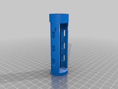 Proffie Holder Chassis 28mm (diameter) - Crystal chamber PCB Version 1.2