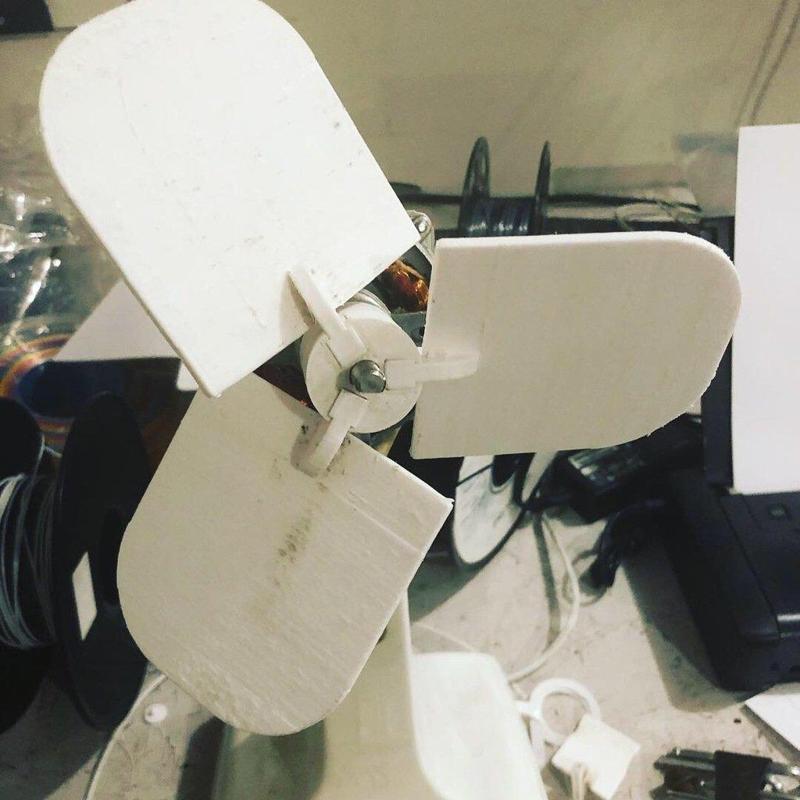 Replacement fan blades and hub