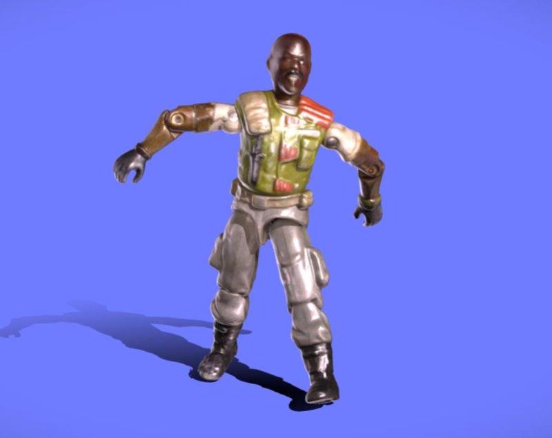 1986 GI-JOE ROADBLOCK-v2 - 3D SCAN